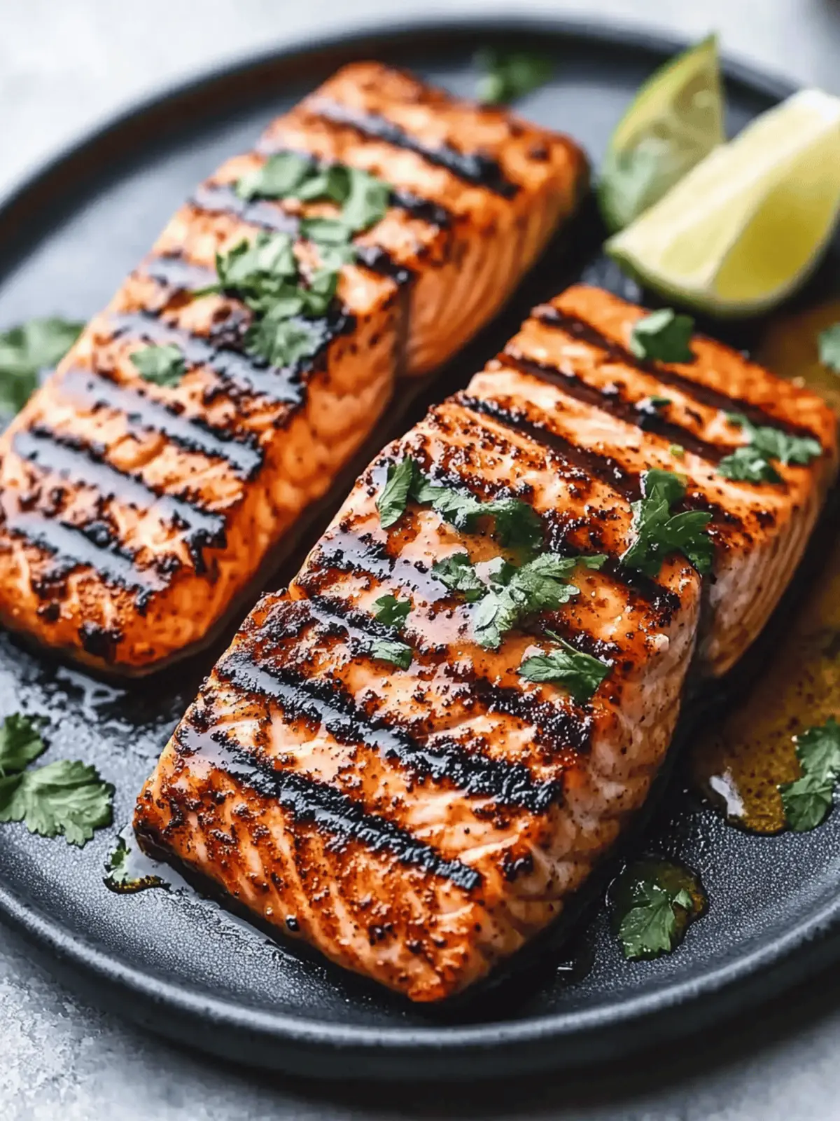 Irresistible Cajun Grilled Salmon with Honey Butter Bliss