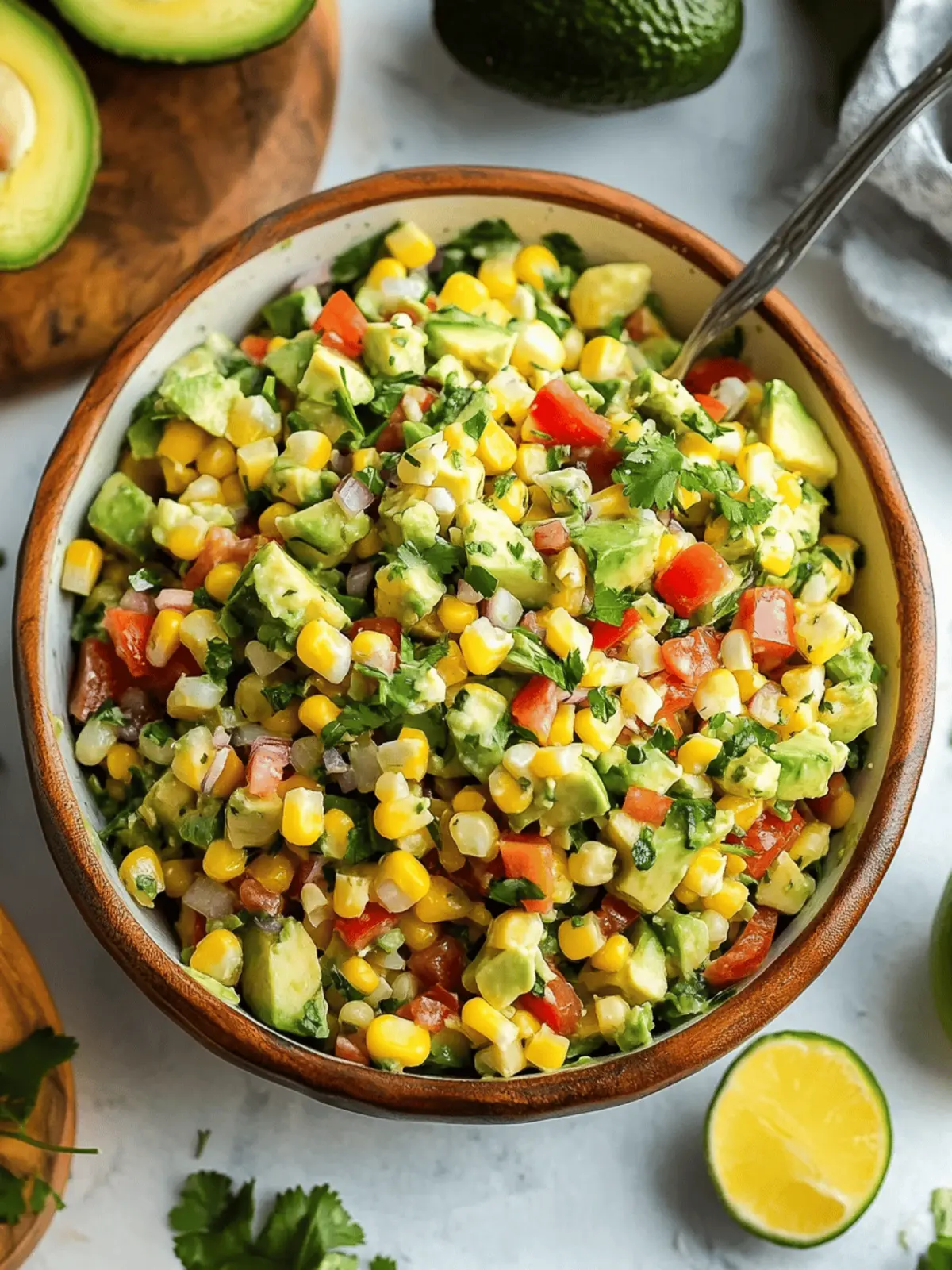Avocado Corn Salad