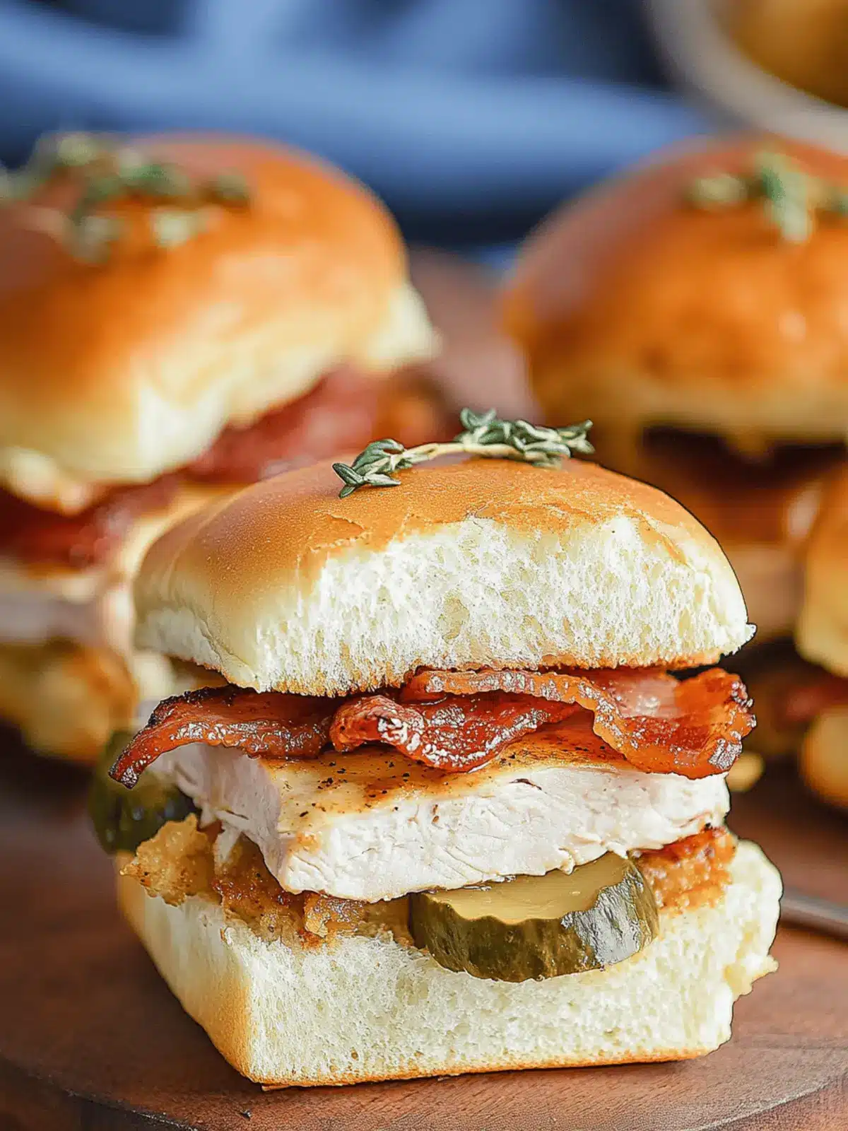 Irresistible Turkey Bacon Ranch Sliders for Ultimate Snacking 3 Turkey Bacon Ranch Sliders