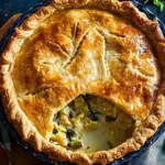 Savory Turkey & Leek Pie: A Cozy Leftover Makeover 8 Turkey & leek pie