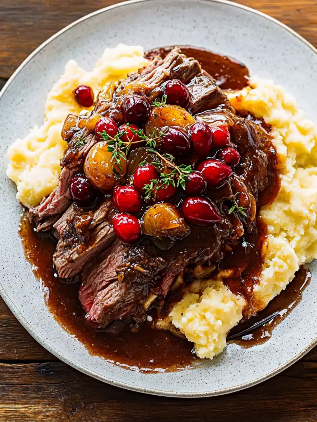 Savor the Flavor: Cranberry Balsamic Roast Beef Delight 3 Cranberry Balsamic Roast Beef