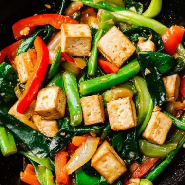 Delicious Vegetable Stir Fry with Tofu in Just 15 Minutes 10 Vegetable Stir Fry with Tofu