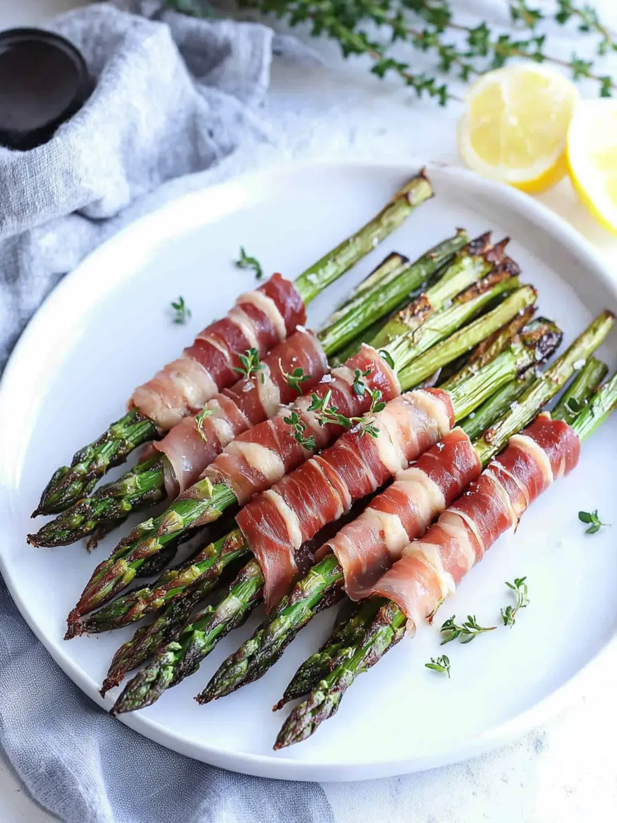 Delicious Prosciutto Wrapped Asparagus with Creamy Twist 5 Prosciutto Wrapped Asparagus