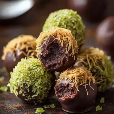 Dubai Chocolate Balls: Decadent Treats to Elevate Your Desserts 10 Dubai Chocolate Balls