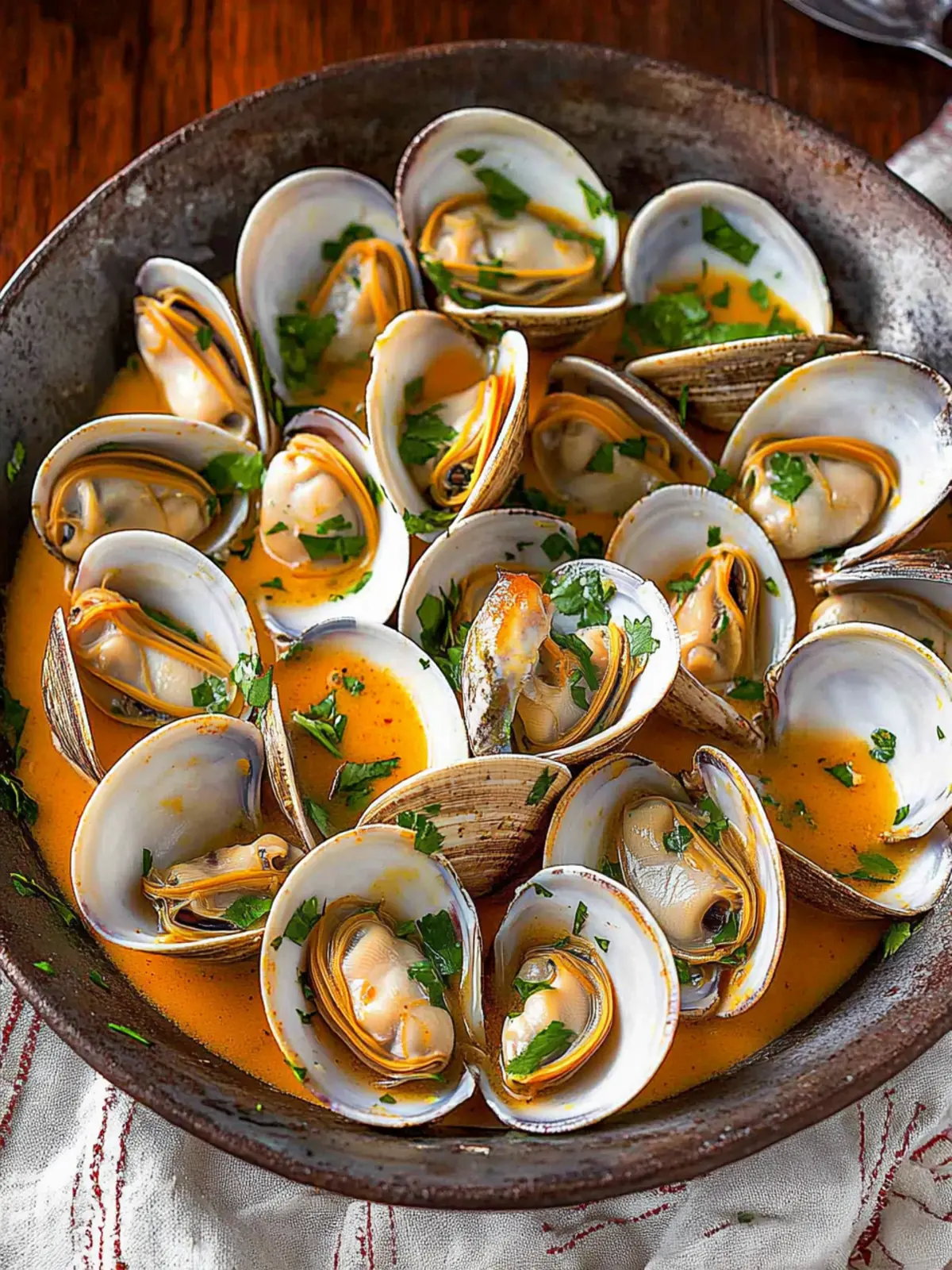 Spicy Coconut Milk Clams: A Quick Thai-Inspired Delight 2 Spicy Coconut Milk Clams