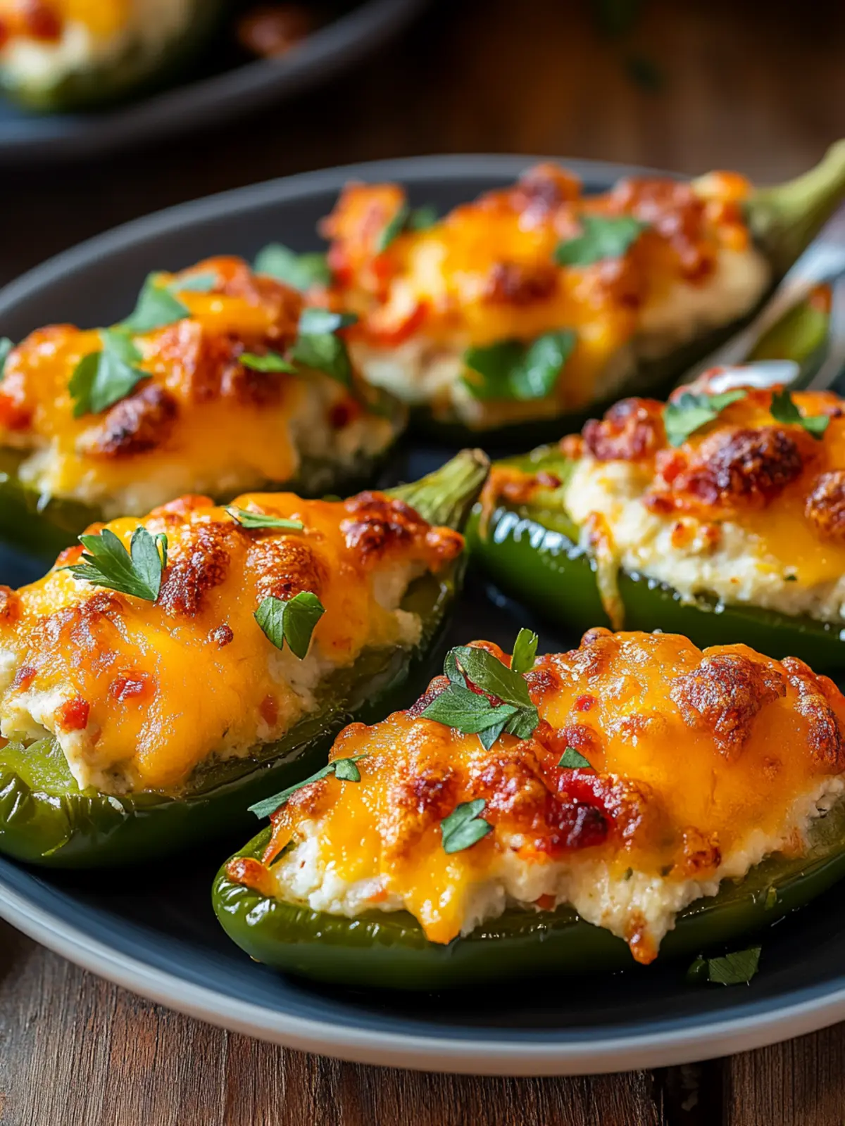 Spicy Stuffed Jalapeño Poppers Recipe