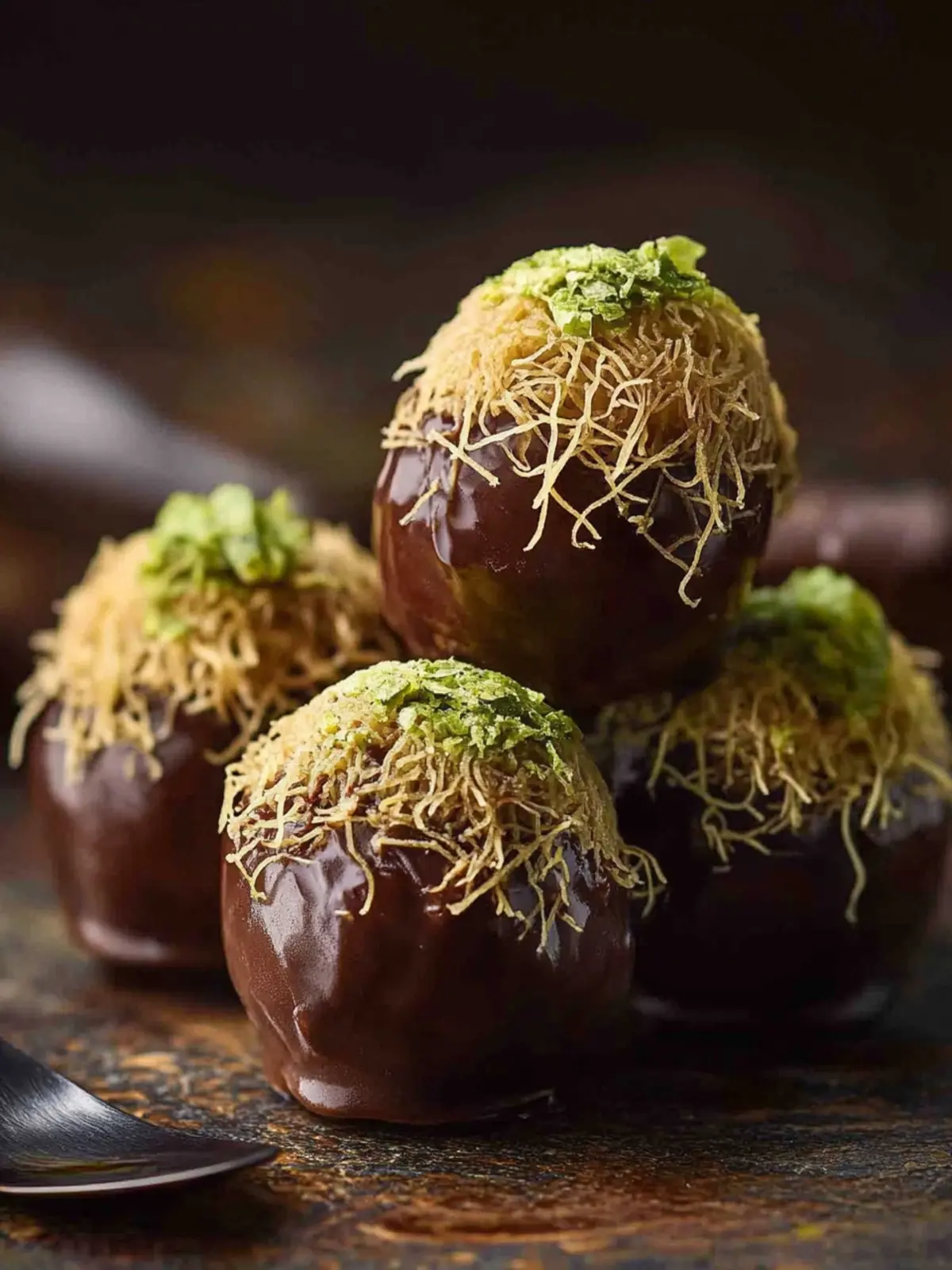 Dubai Chocolate Balls: Decadent Treats to Elevate Your Desserts 4 Dubai Chocolate Balls