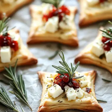 Rosemary & Feta Christmas Tree Crackers for Festive Cheers 9 Rosemary & Feta Christmas Tree Crackers