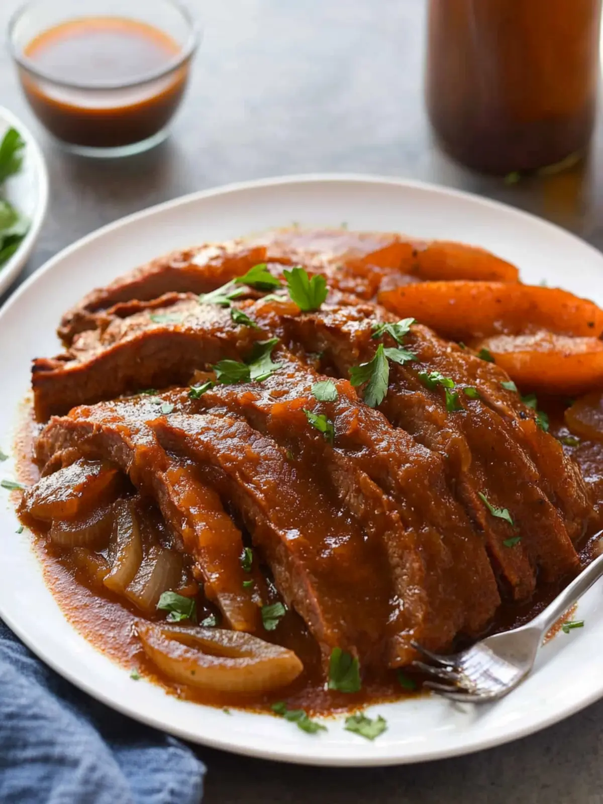 Classic Braised Brisket with Onions: A Comfort Food Delight 4 Classic Braised Brisket with Onions