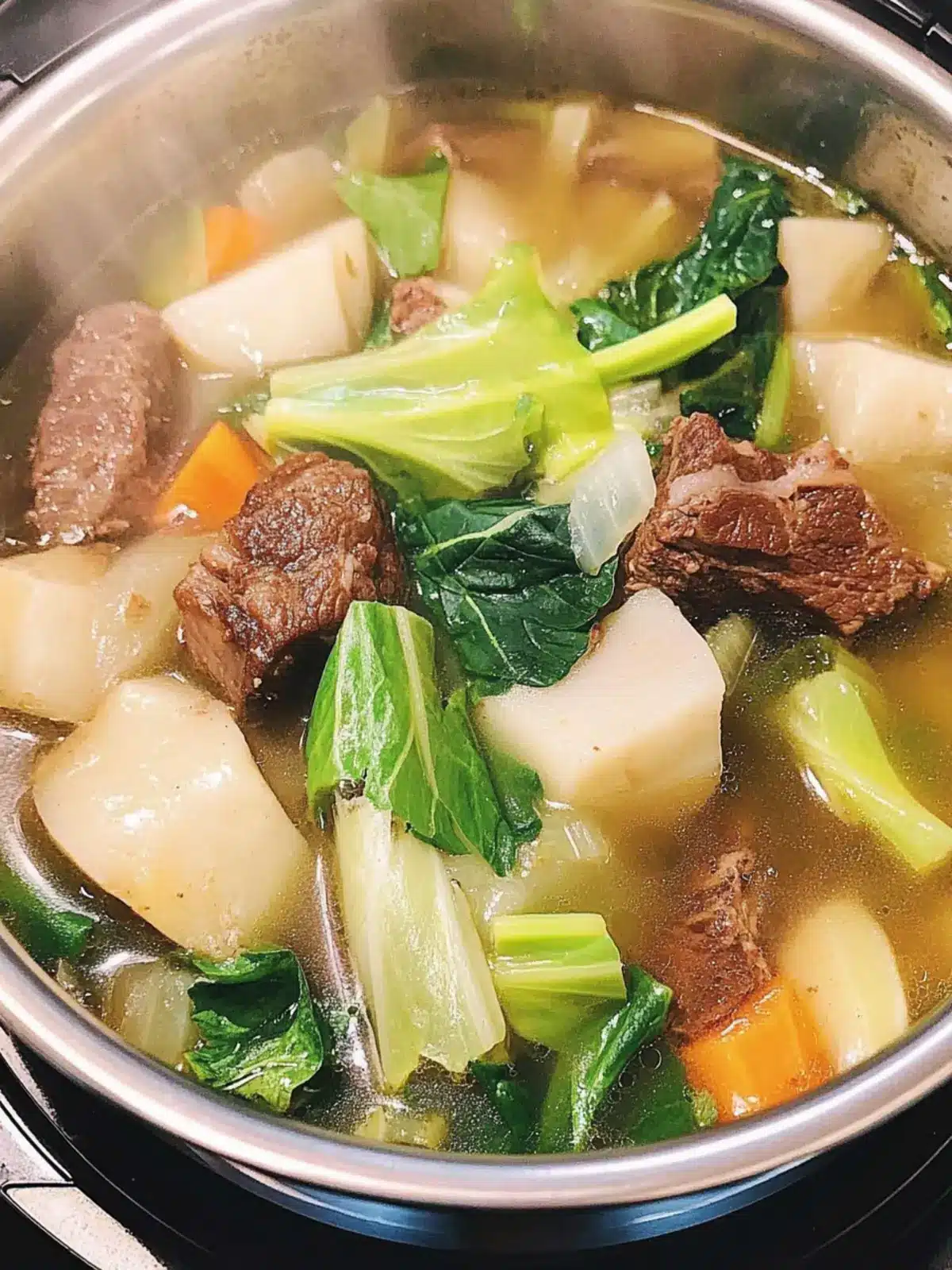 Nilagang Baka (Filipino Beef and Vegetable Soup) Instant Pot Recipe