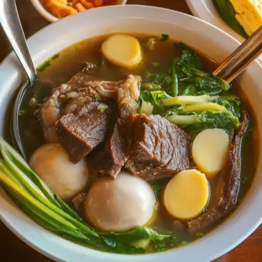Savory Filipino Bulalo: Your New Comfort Food Delight 9 Filipino Bulalo (Beef Shank Soup)