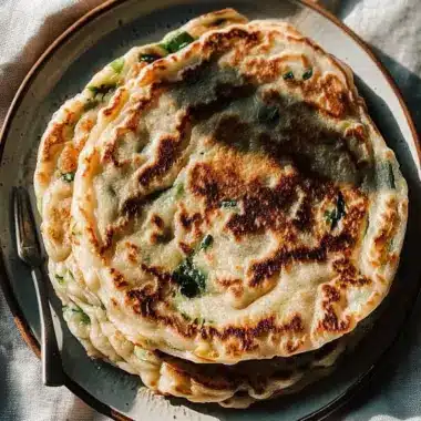 Savory Scallion Pancakes: Crispy Layers You'll Love! 9 Scallion Pancakes
