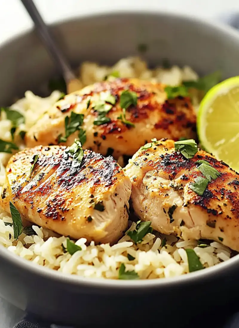 Irresistible Herb Chicken & Basmati Rice Recipe Delight