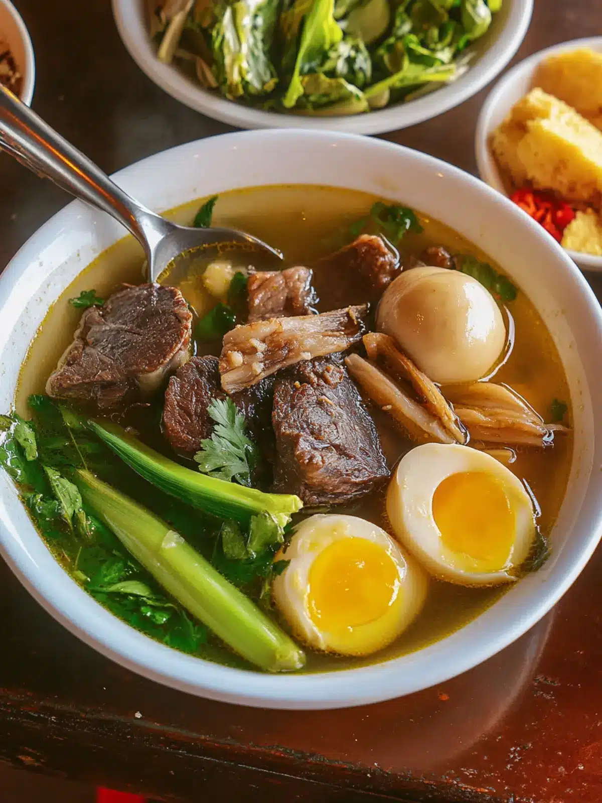 Filipino Bulalo (Beef Shank Soup)