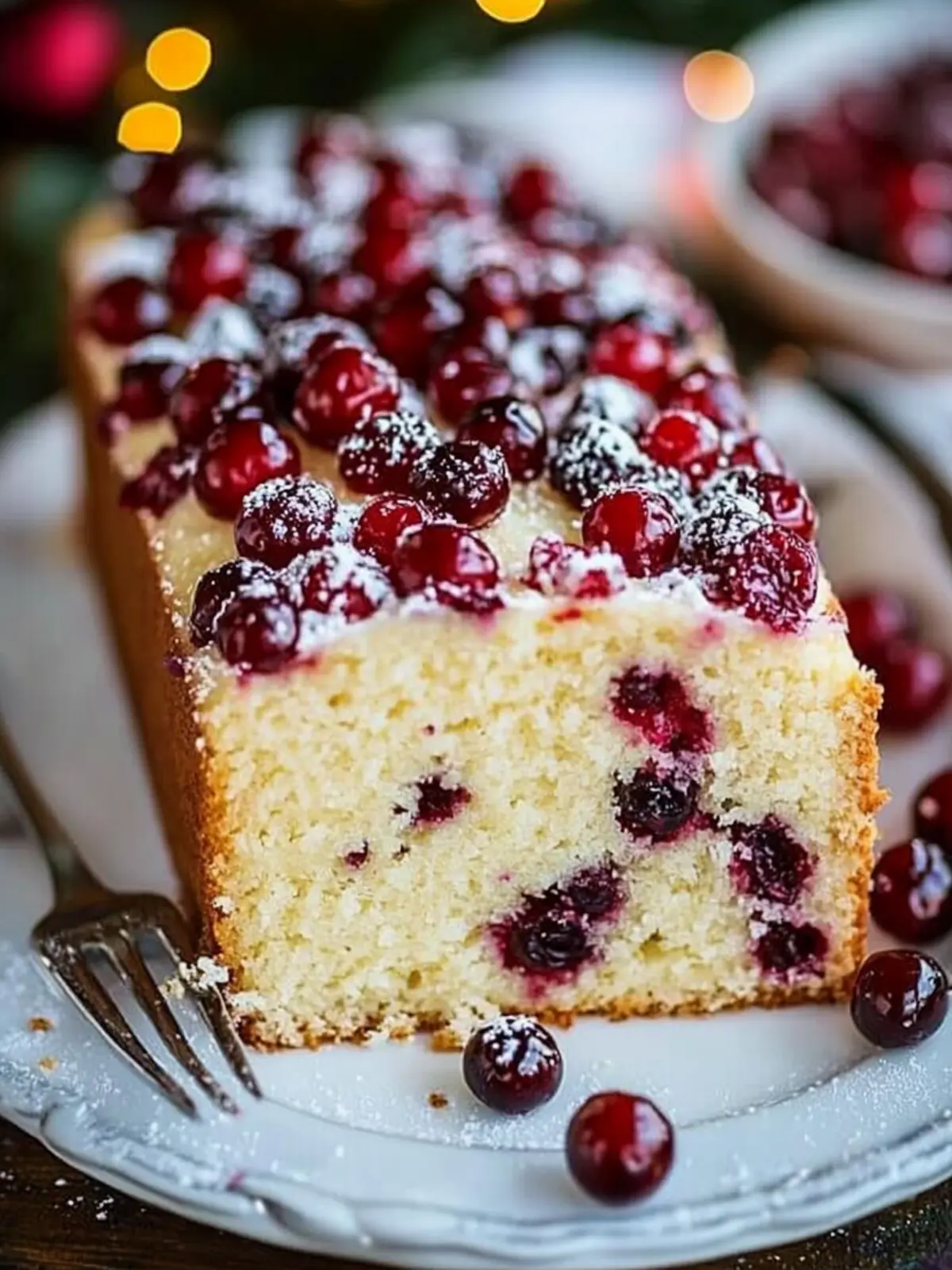 Festive Christmas Cranberry Pound Cake You’ll Love to Bake 3 Christmas Cranberry Pound Cake