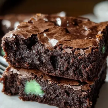 Decadent Mint Chocolate Brownies You'll Love to Bake 10 Mint Chocolate Brownies