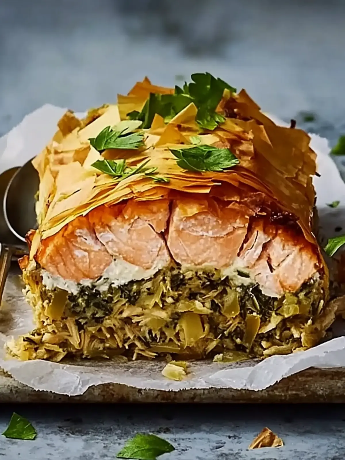 Easy Salmon Coulibiac: A Flavorful Twist for Dinner Parties 3 Easy salmon coulibiac