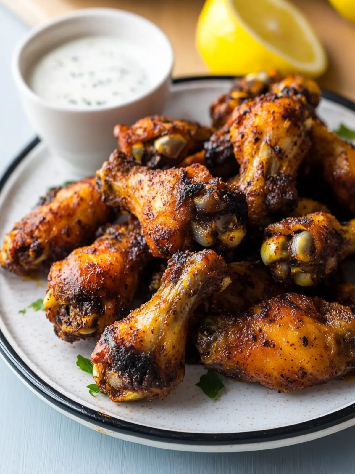 Crispy Baked Lemon Pepper Wings Recipe for Guilt-Free Snacking 4 Baked Lemon Pepper Wings Recipe
