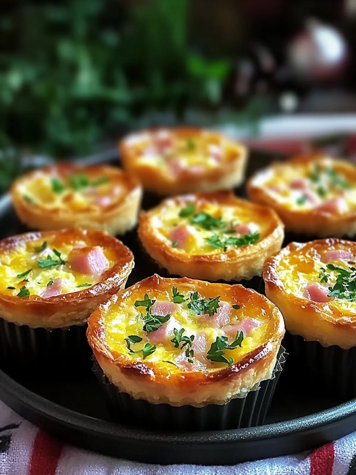 Christmas Ham & Quiche Cups: A Festive Delight for Easy Cheering 3 Christmas Ham & Quiche Cups: A Festive Delight