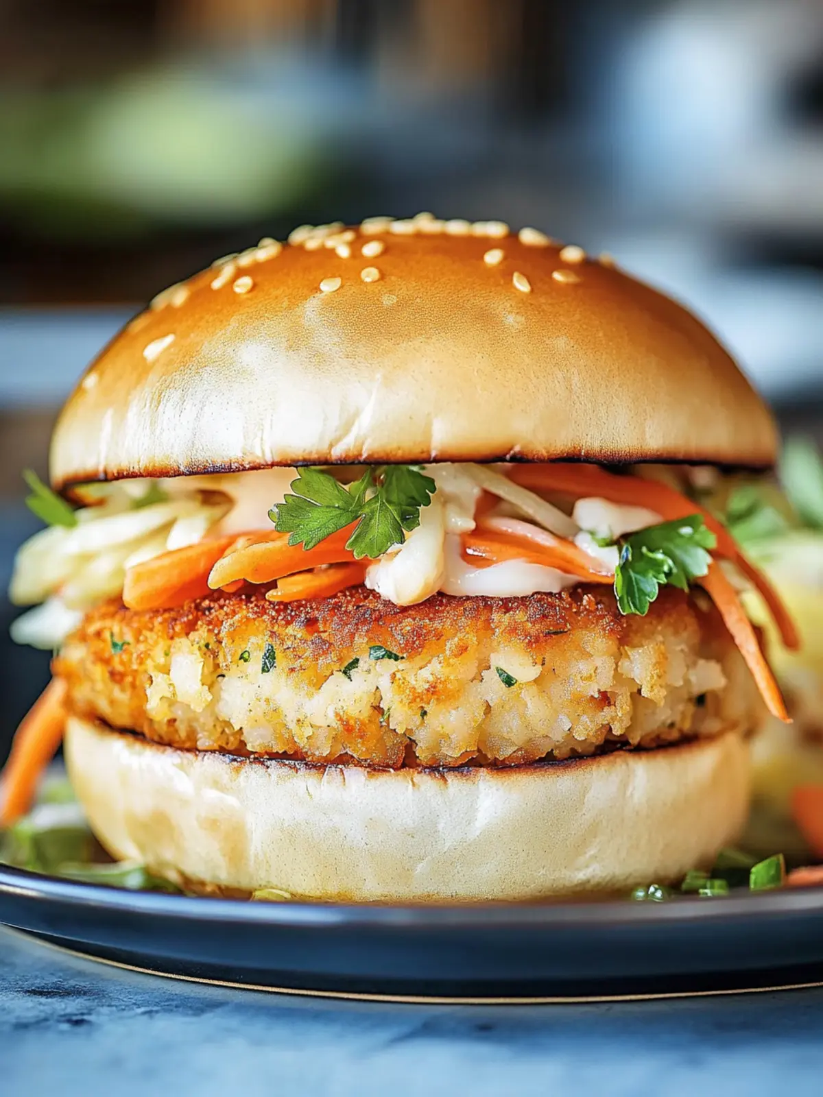 Irresistible Crab Cake Sandwich with Zesty Garlic Aioli 5 Crab Cake Sandwich