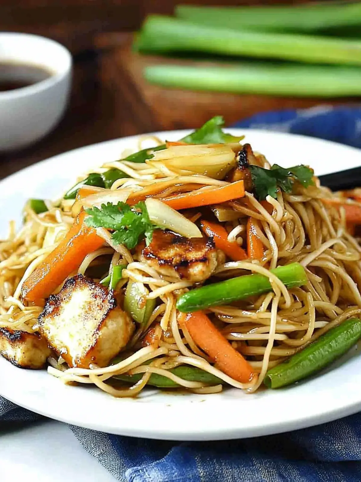 Delicious Real Vegetarian Chow Mein Ready in 15 Minutes 4 Real Vegetarian Chow Mein