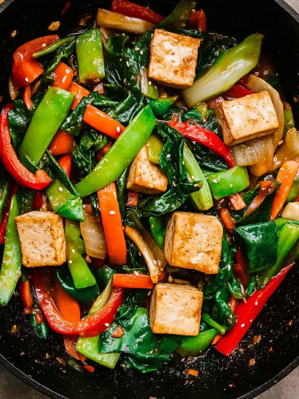 Delicious Vegetable Stir Fry with Tofu in Just 15 Minutes 3 Vegetable Stir Fry with Tofu