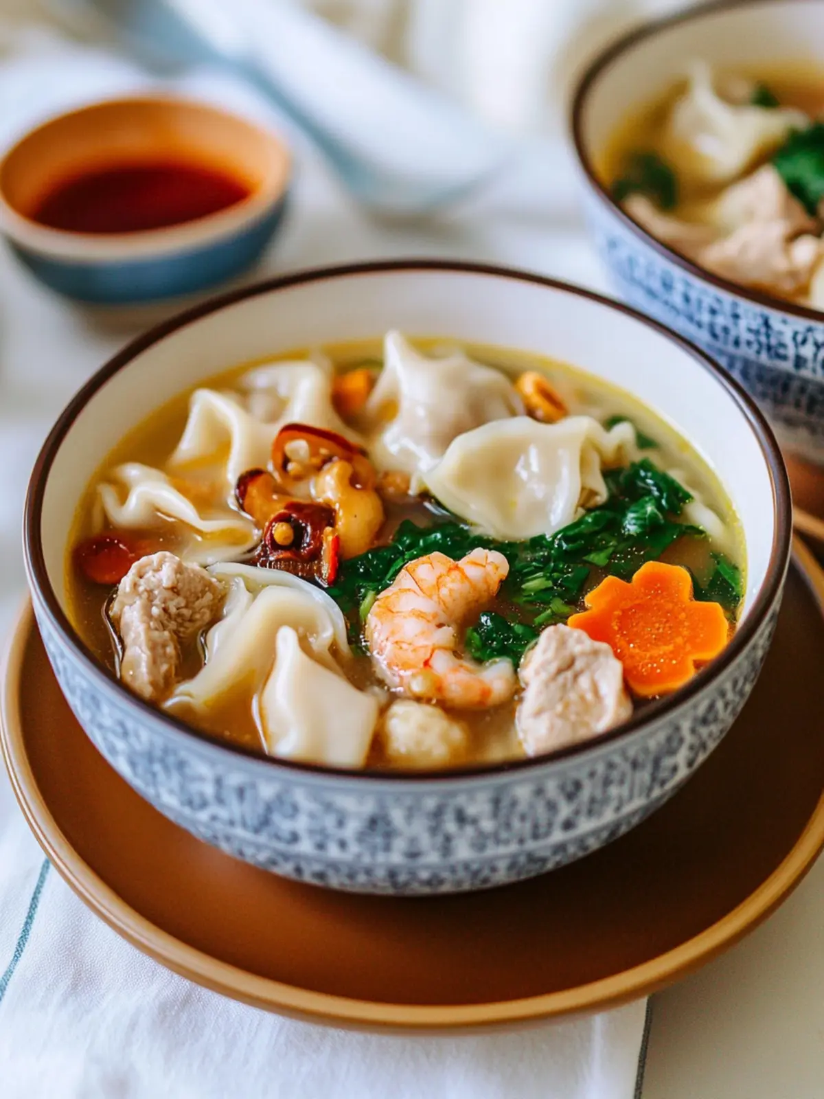 Savory Wor Wonton Soup: A Cozy Bowl of Comfort and Flavor 3 Wor Wonton Soup