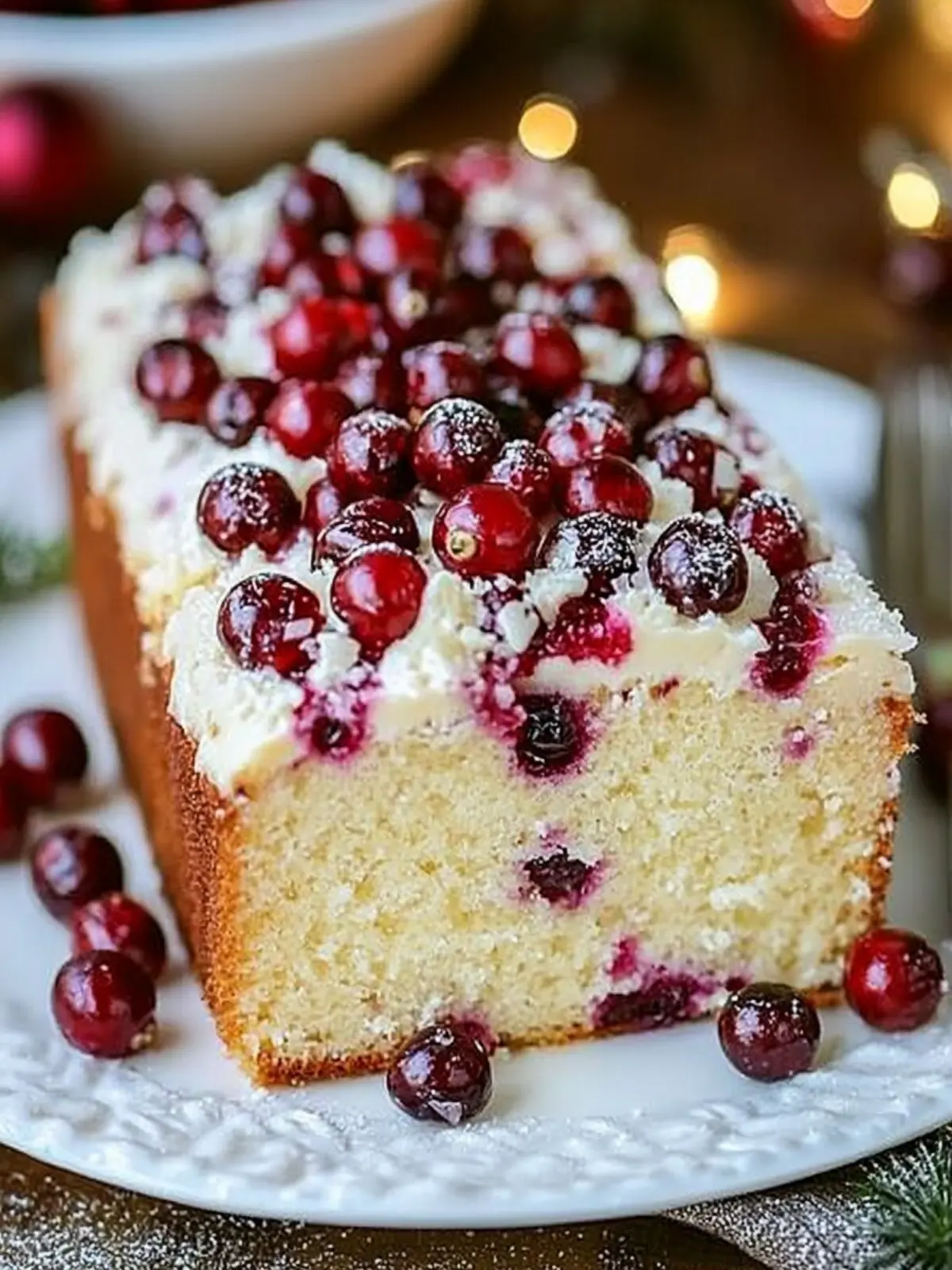 Festive Christmas Cranberry Pound Cake You’ll Love to Bake 4 Christmas Cranberry Pound Cake