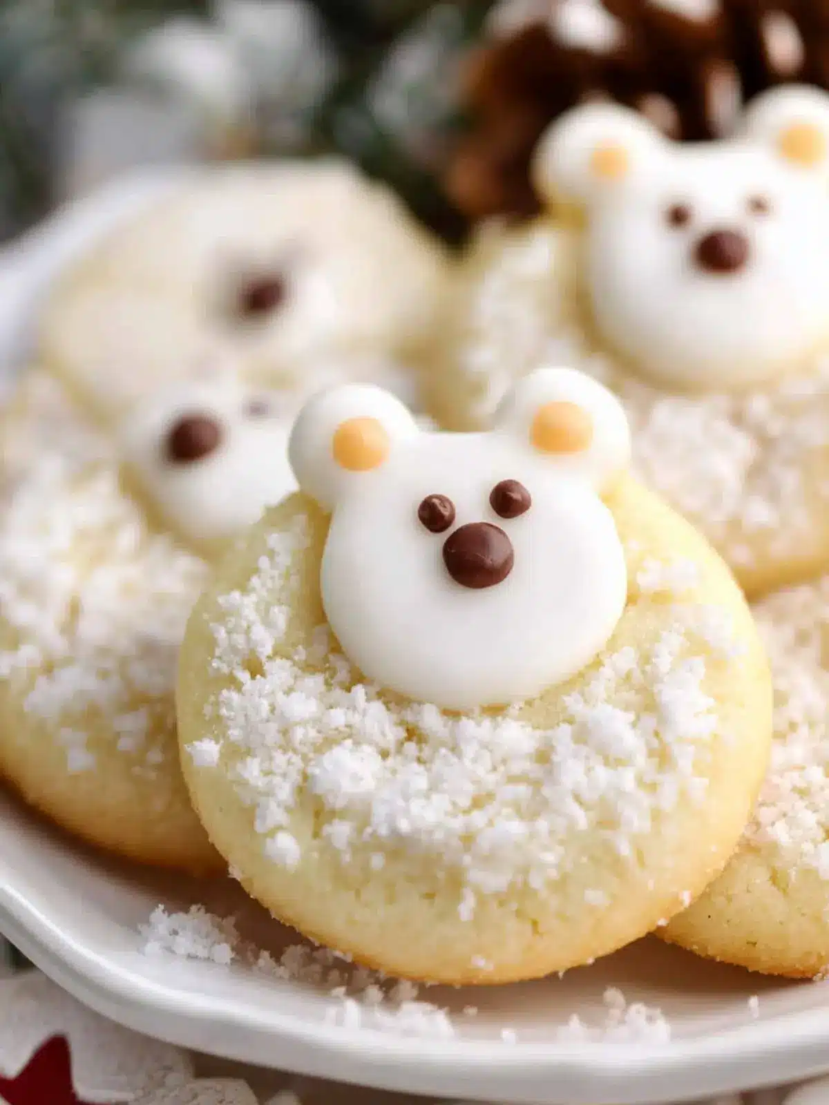 Delightful Christmas Polar Bear Cookies for Festive Fun 5 Christmas Polar Bear Cookies