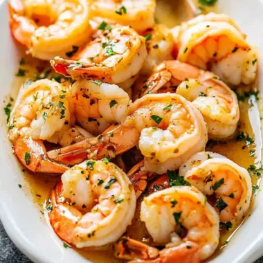 Garlic Butter Shrimp Ready in 20 Minutes for a Cozy Dinner 9 Garlic Butter Shrimp
