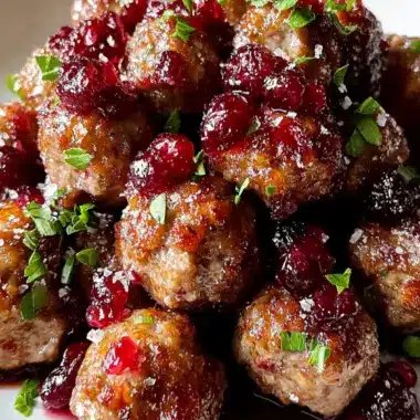 Delicious Christmas Cranberry Meatballs for Merry Gatherings 9 Christmas Cranberry Meatballs