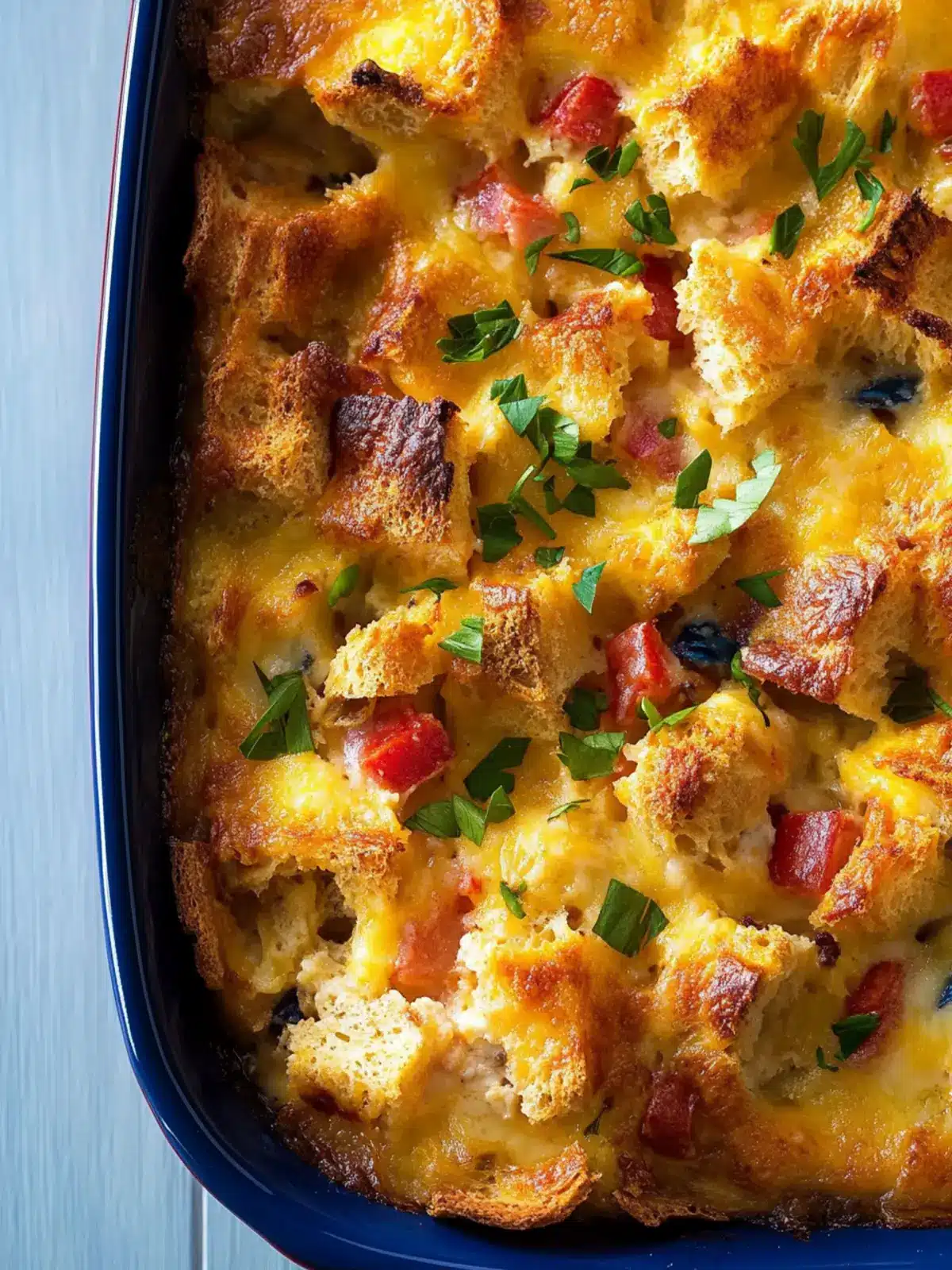 Fluffy Strata Recipe: Your Easy Overnight Breakfast Casserole 2 Strata Recipe (Overnight Breakfast Casserole)