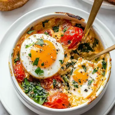 Delicious Baked Feta Eggs Recipe for a Healthy Breakfast Bliss 9 Baked Feta Eggs Recipe