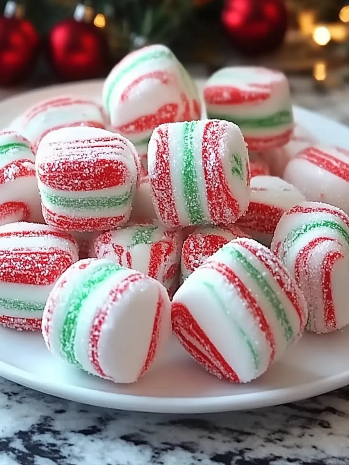 Soft Christmas Peppermints: Easy No-Bake Holiday Treats 4 Soft Christmas Peppermints