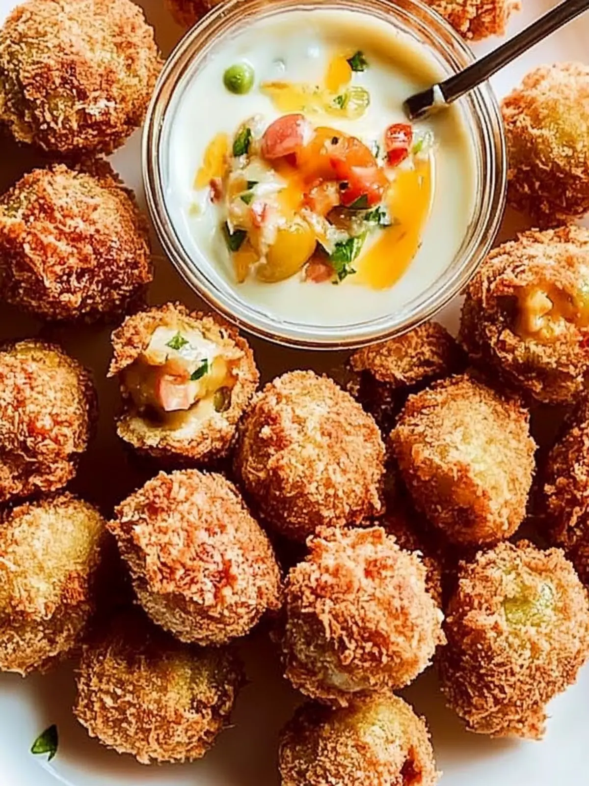Pimento Cheese Fried Olives: Crunchy Snack Bliss Awaits 5 Pimento Cheese Fried Olives