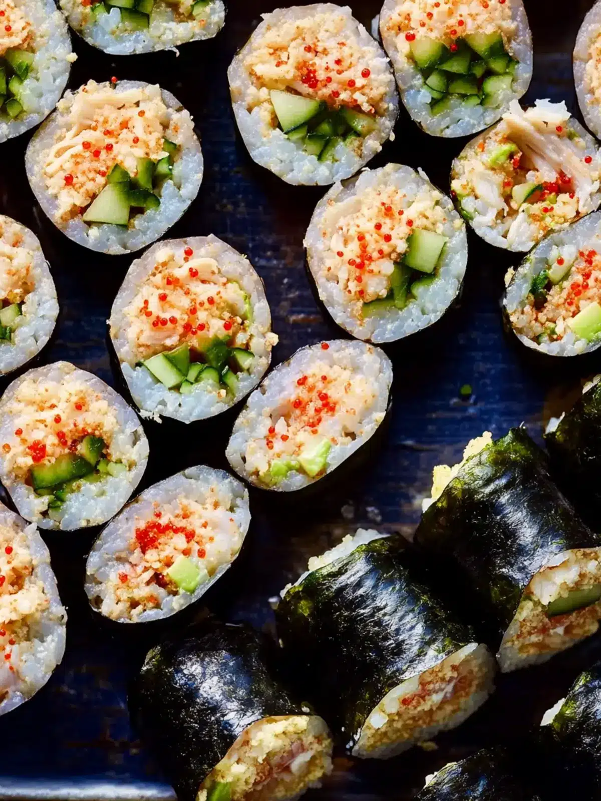 Delicious Spicy Crab Rolls: Quick, Easy Sushi at Home 2 Spicy Crab Rolls
