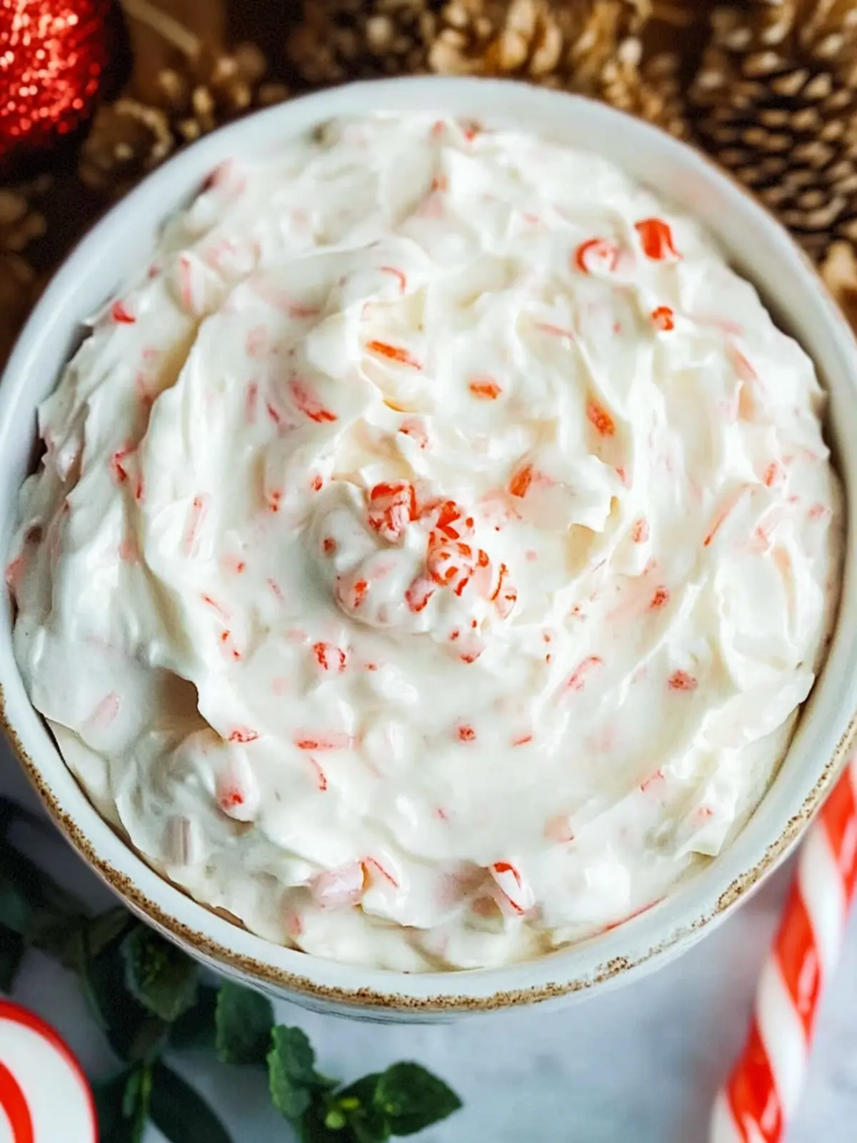 Delightful Peppermint Dip: Quick Festive Dessert Magic 3 Peppermint Dip
