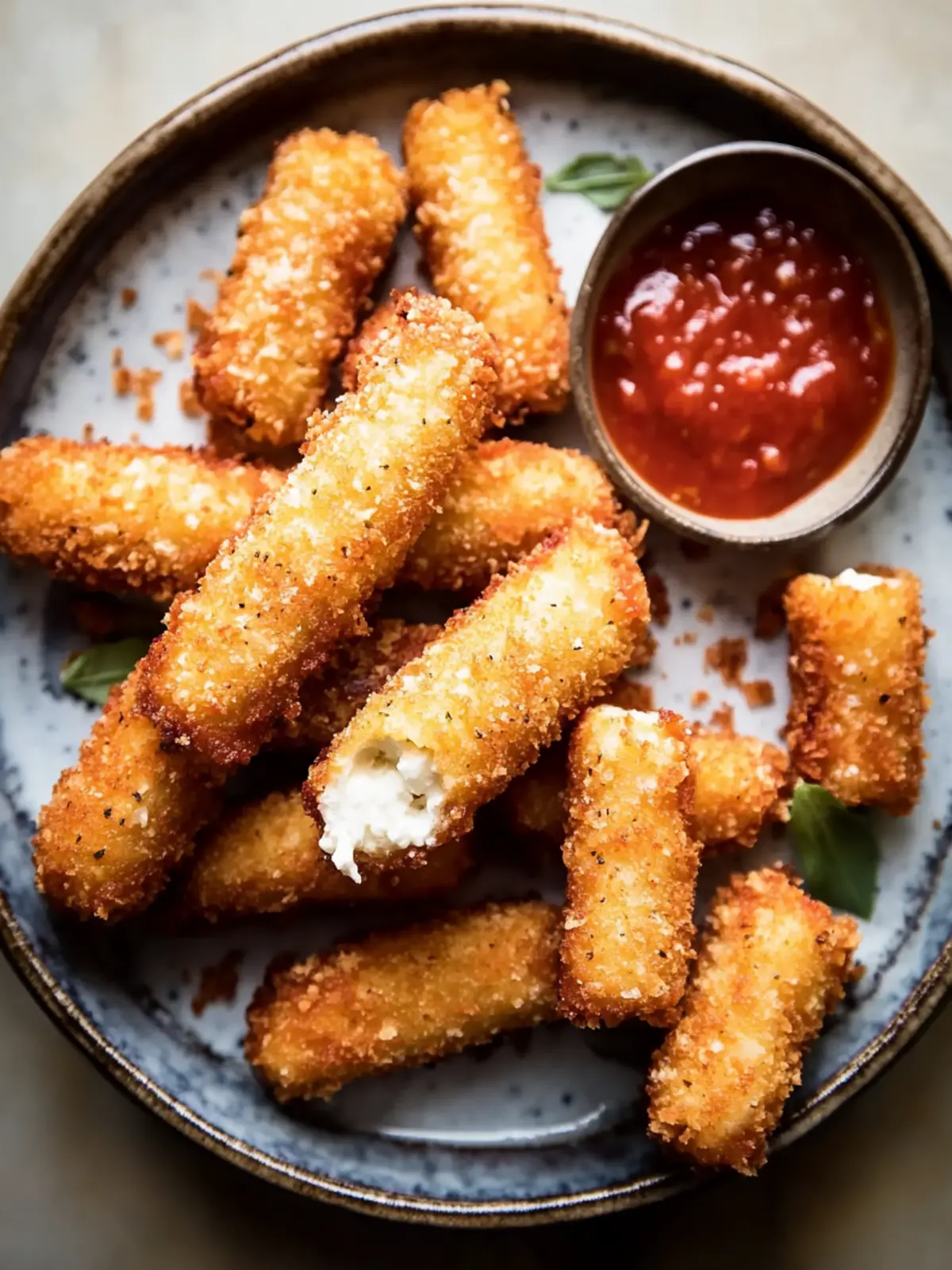 Crispy Homemade Mozzarella Sticks for Game Day Joy 3 Homemade Mozzarella Sticks