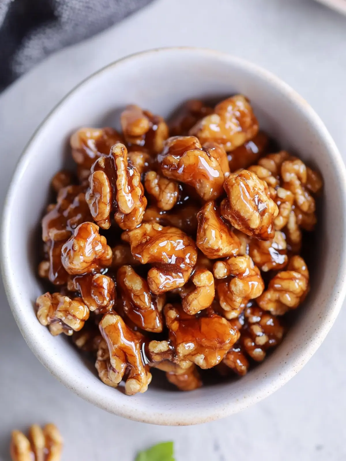 Sweet and Crunchy Honey Glazed Walnuts in Just 10 Minutes 2 Honey Glazed Walnuts