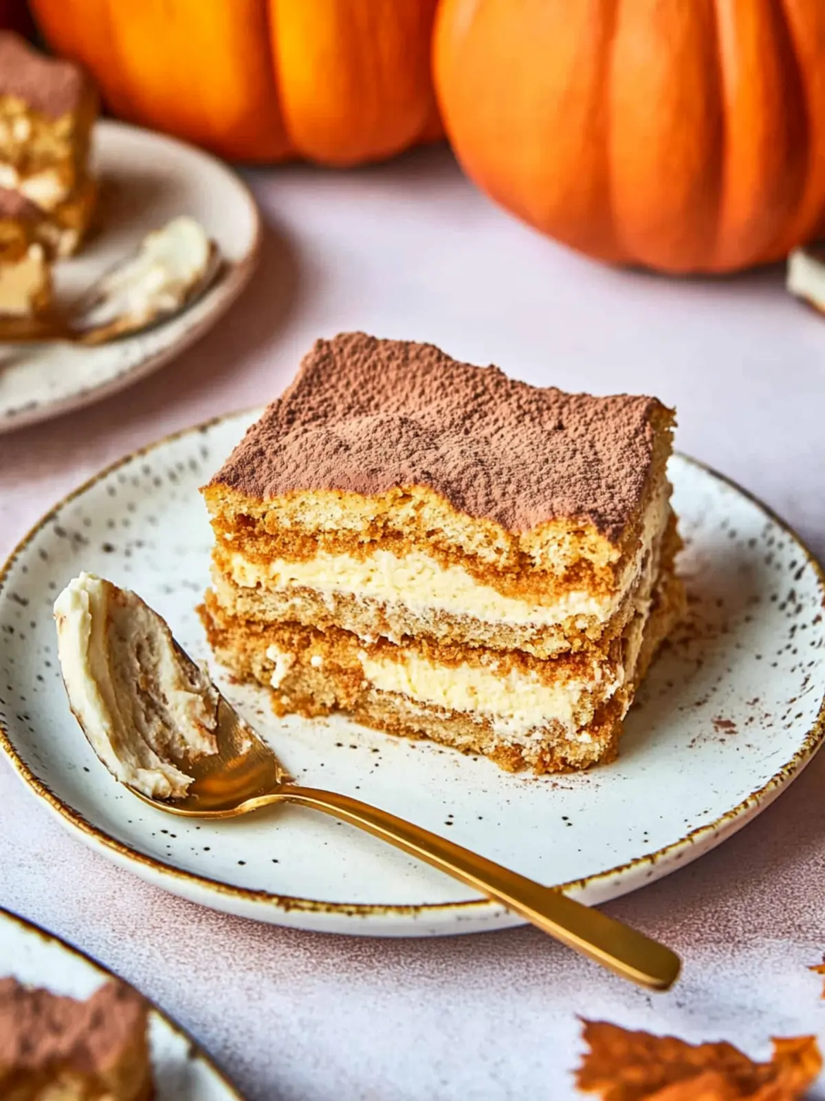 Creamy Pumpkin Tiramisu: No-Bake Fall Dessert Bliss 2 Pumpkin Tiramisu