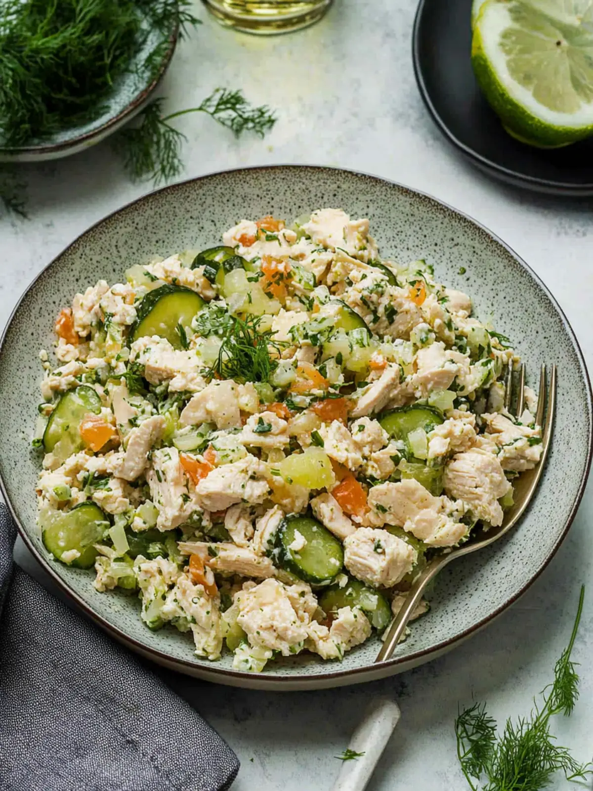 20 Minute Dill Pickle Chicken Salad: Flavor in a Flash 2 20 Minute Dill Pickle Chicken Salad