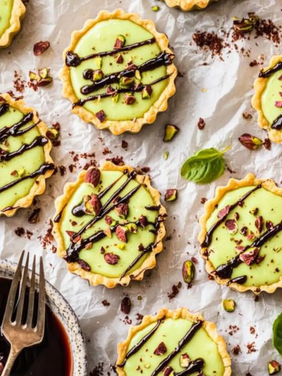 Decadent Pistachio Tartlets: A Creamy Delight You’ll Love 4 Pistachio Tartlets