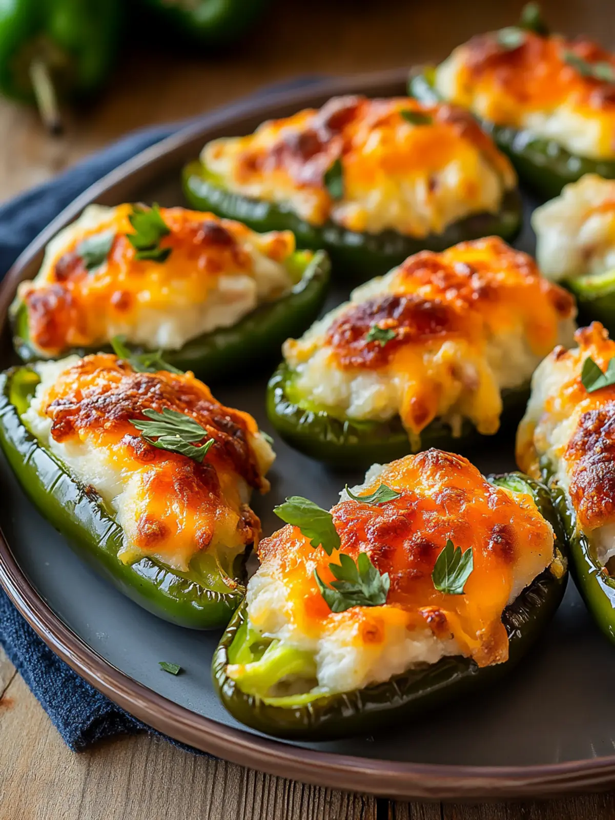 Spicy Stuffed Jalapeño Poppers Recipe