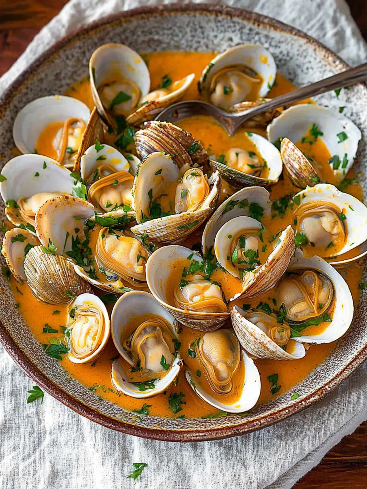 Spicy Coconut Milk Clams: A Quick Thai-Inspired Delight 4 Spicy Coconut Milk Clams
