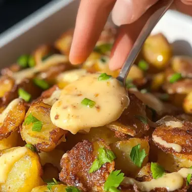 Crispy Garlic Smashed Potatoes Recipe Everyone Will Love 9 Crispy Garlic Smashed Potatoes Recipe
