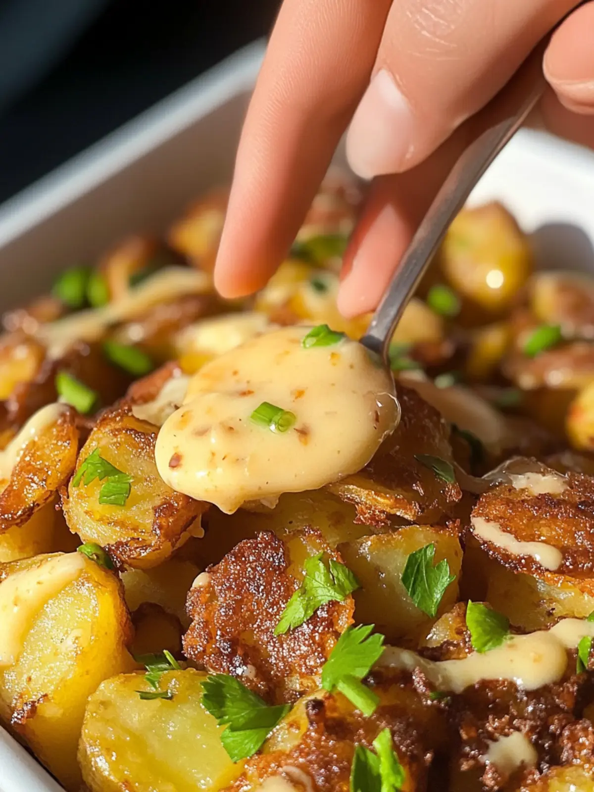 Crispy Garlic Smashed Potatoes Recipe Everyone Will Love 5 Crispy Garlic Smashed Potatoes Recipe