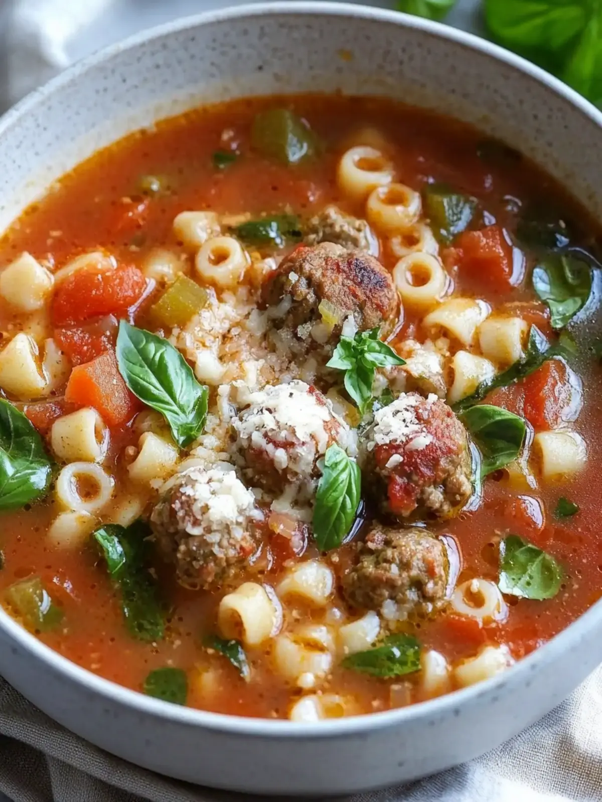 Instant Pot Turkey Meatball and Ditalini Soup Easy Comfort Meal 4 Instant Pot Turkey Meatball and Ditalini Soup