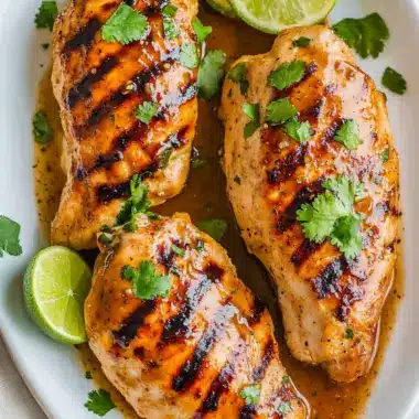 Zesty Lime Chicken with Garlic-Lime-Brown-Sugar Sauce 10 Lime Chicken with Garlic-Lime-Brown-Sugar Pan Sauce