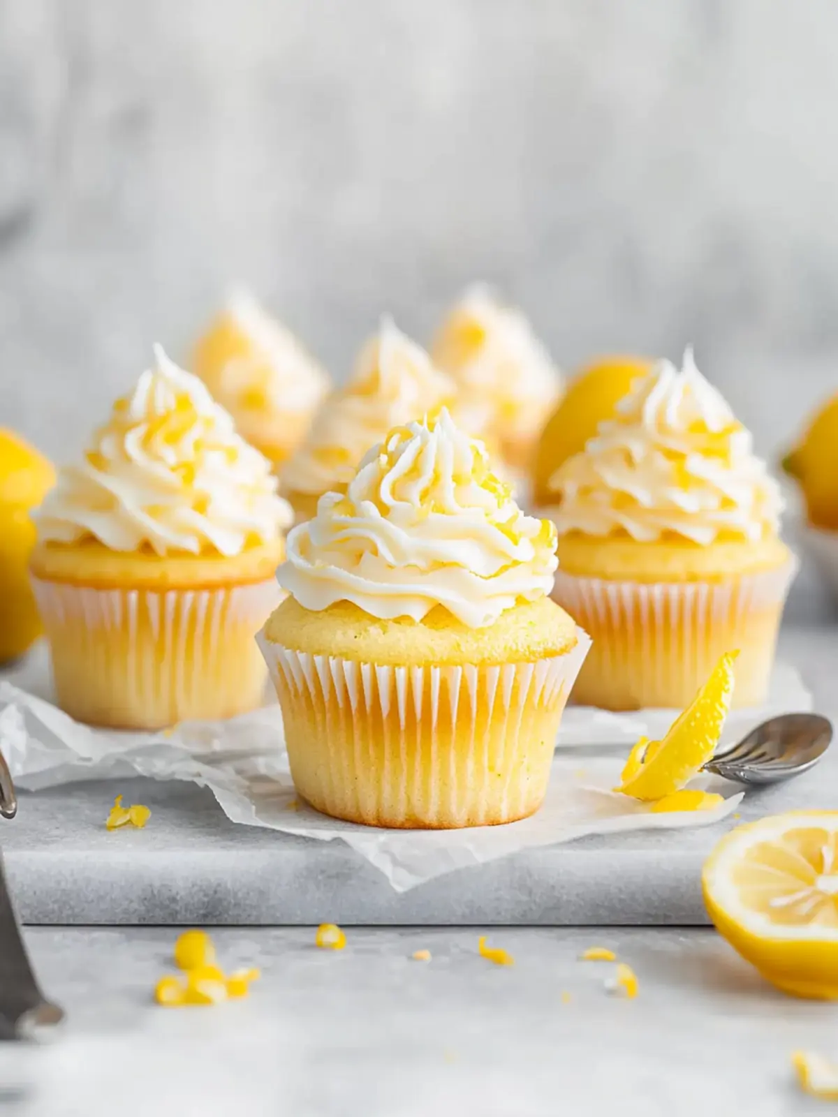 Lemon Curd Cupcakes