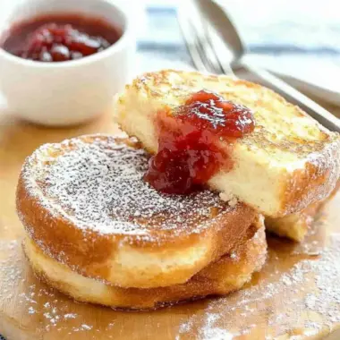 Jam Jelly Doughnut French Toast: A Guilt-Free Morning Treat 10 Jam Jelly Doughnut French Toast